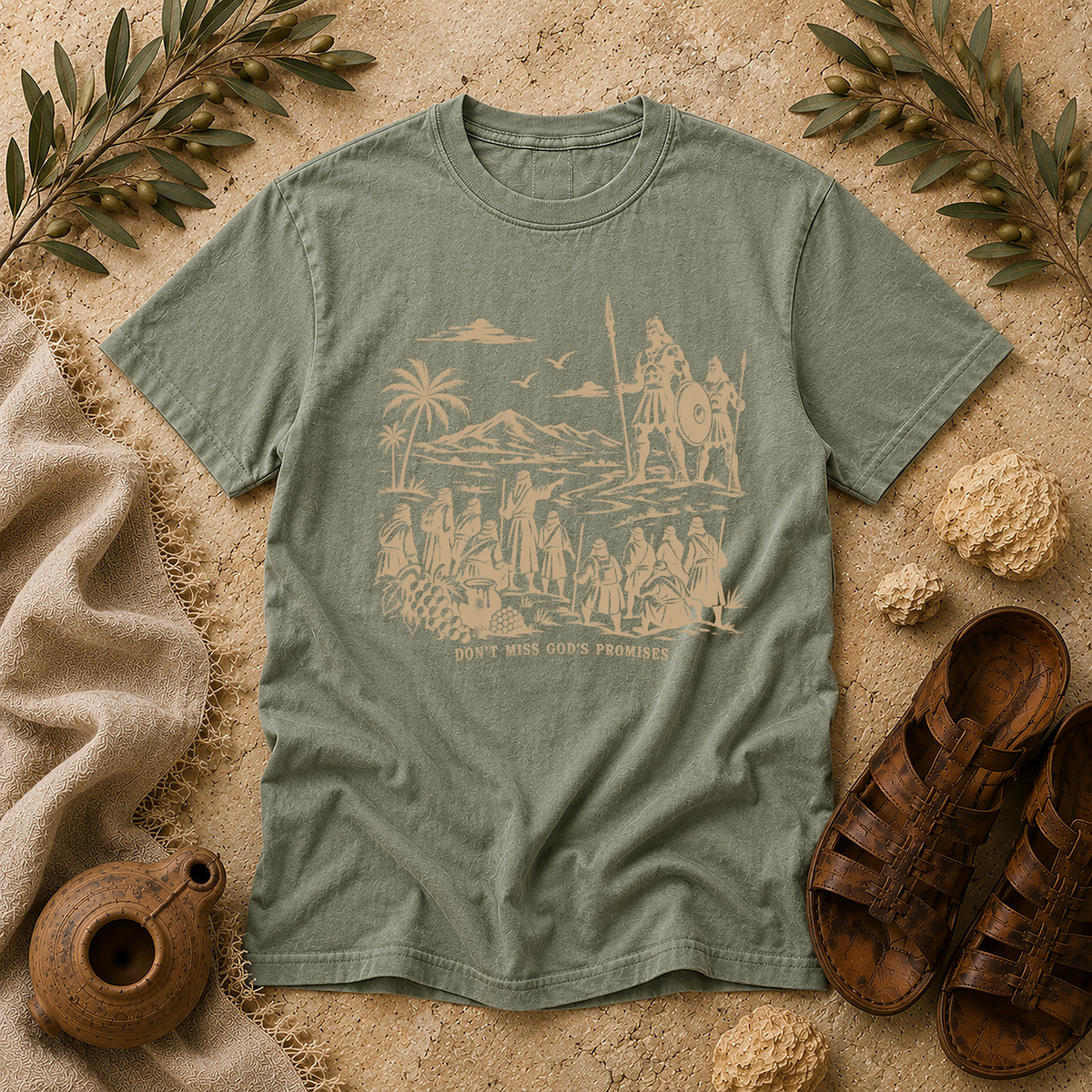 Bay Spying Out The Land Comfort Colors tee