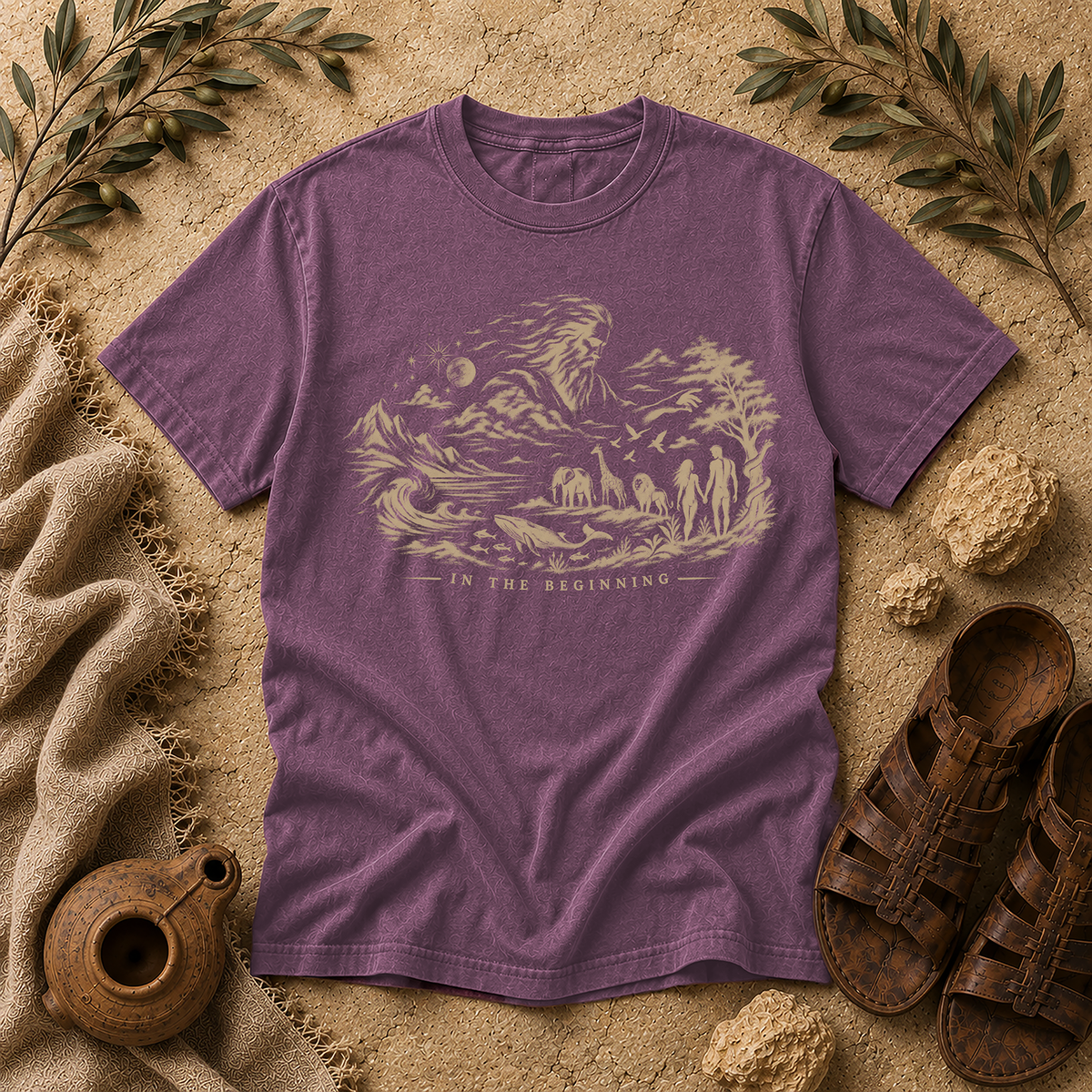 Berry In The Beginning Comfort Colors tee
