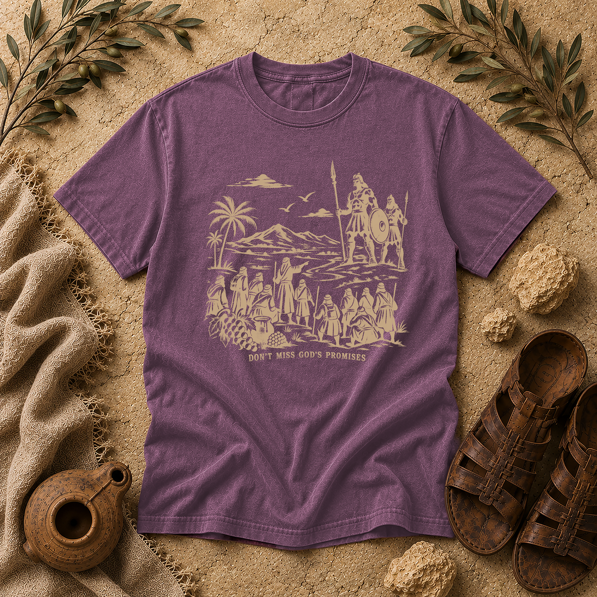 Berry Spying Out The Land Comfort Colors tee