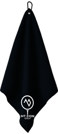 Black Golf Towel