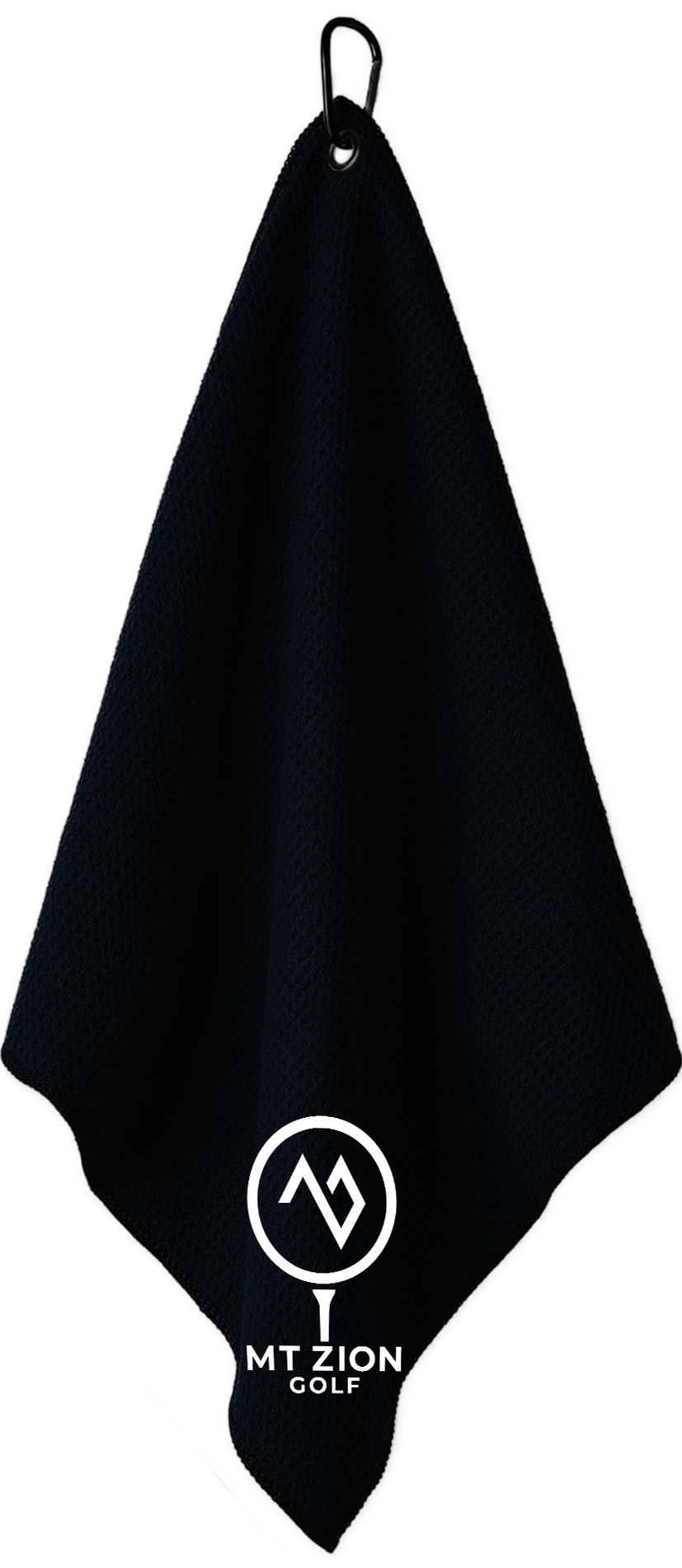 Black Golf Towel