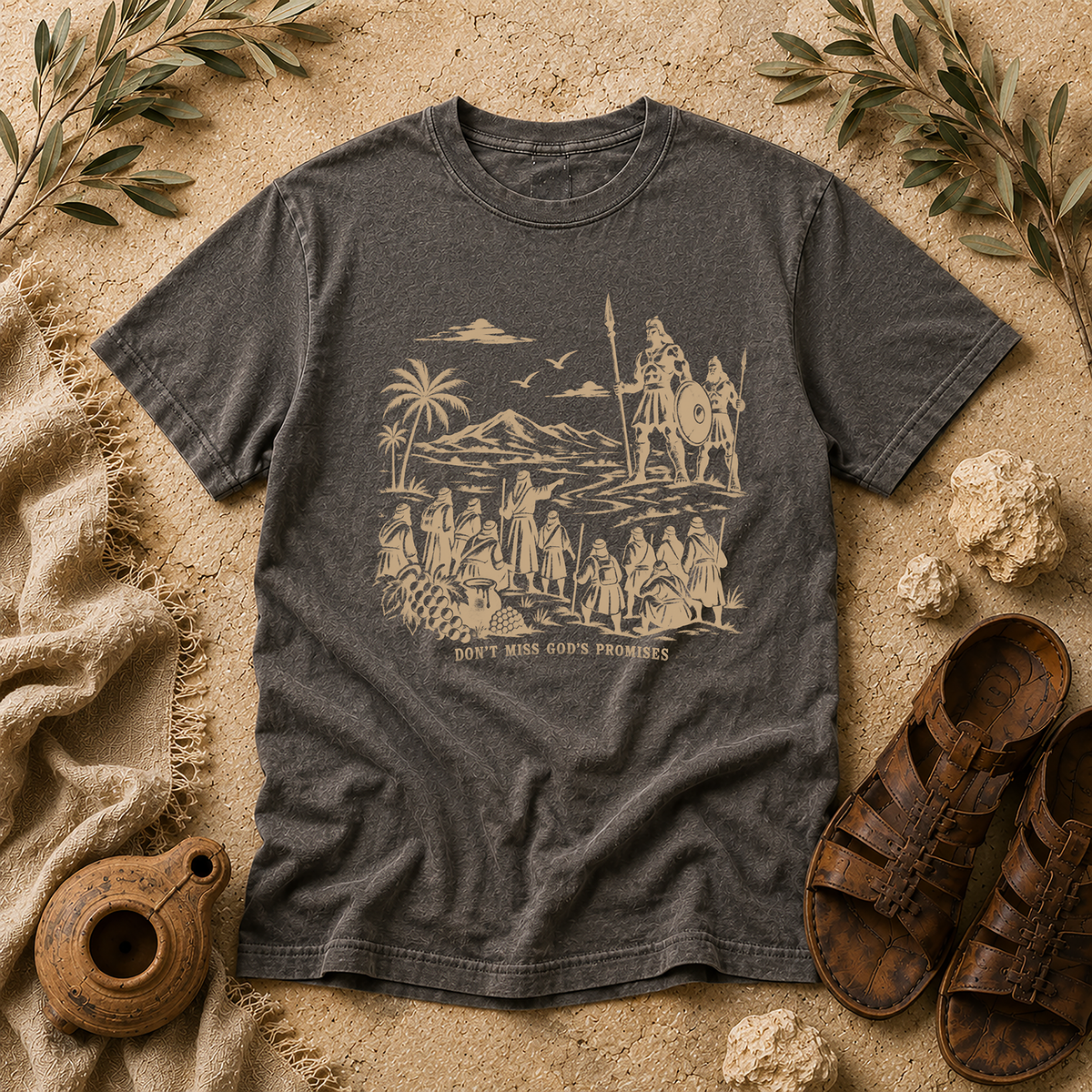 Pepper Spying Out The Land Comfort Colors tee